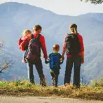 Family in the Blue Ridge Mountains