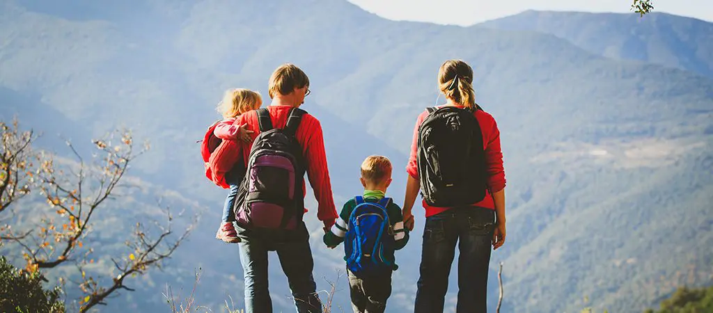 Family in the Mountains