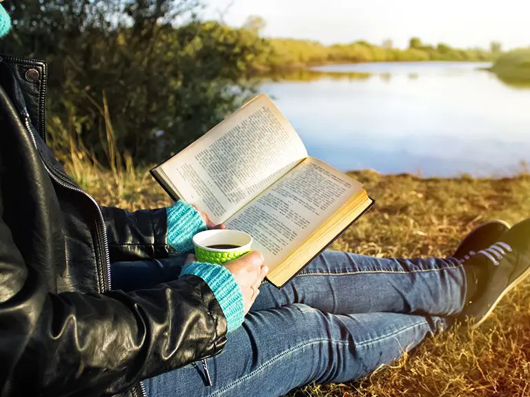 Blue Ridge - Reading by the river