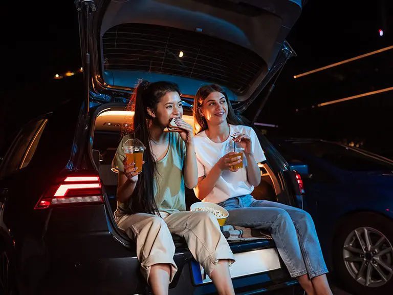 Drive-in movie - Blue Ridge
