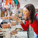 Shopping at a flea market - Blue Ridge