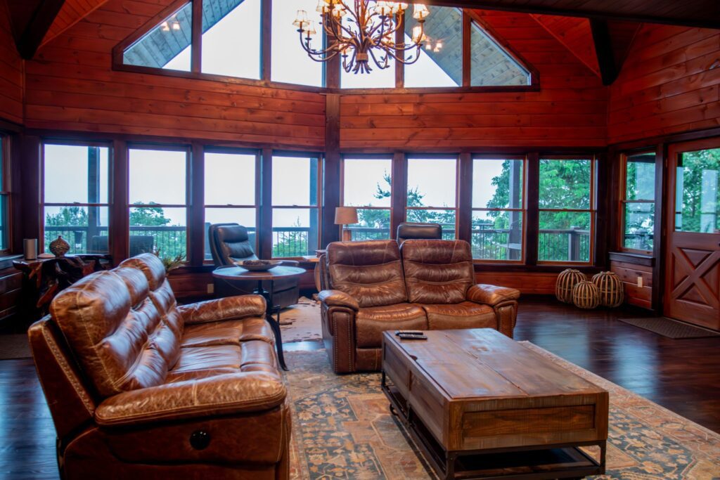 Blue Ridge -Cohutta Sunrise - Living Room
