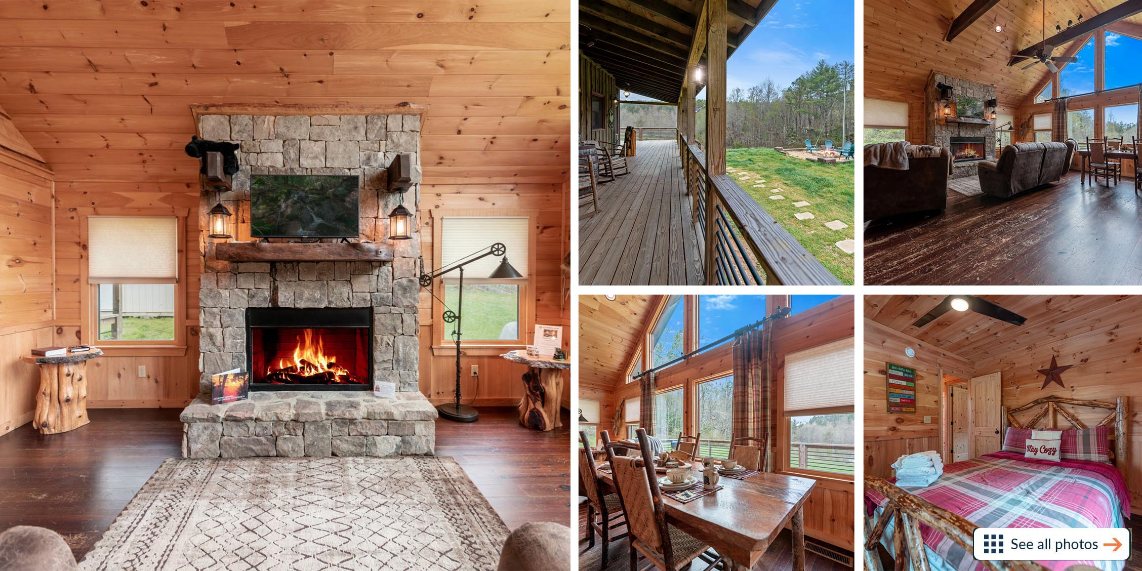 Log Cabin Interior Ideas - Caribou Creek Log Homes