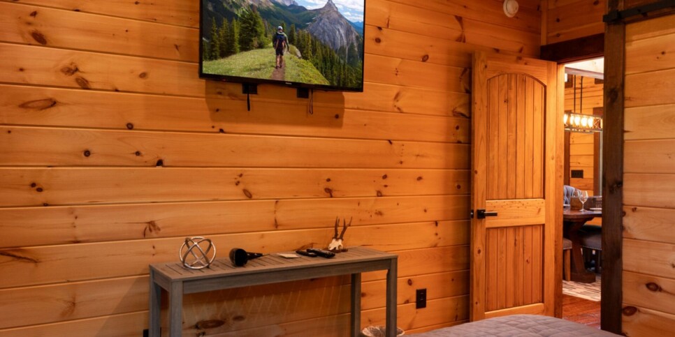 Blue Ridge Cabin - Toccoa River Mist - Bedroom