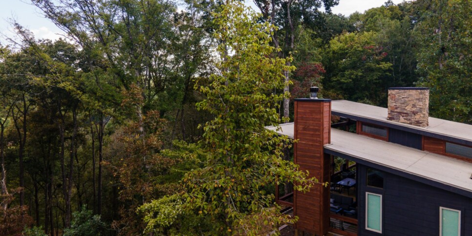 Blue Ridge Cabin - Modern River Retreat - Drone