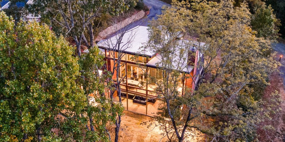 Blue Ridge Cabin - Modern River Retreat - Exterior