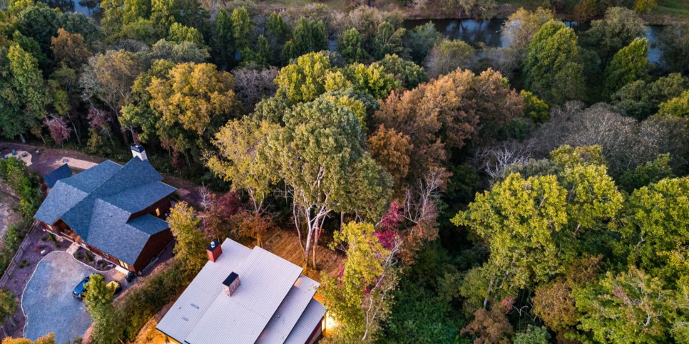 Blue Ridge Cabin - Modern River Retreat - Exterior