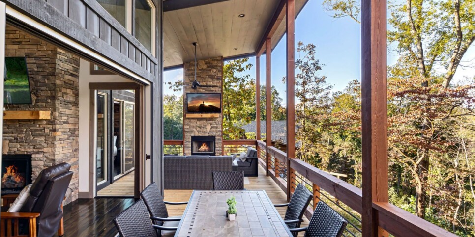 Blue Ridge Cabin - Modern River Retreat - Exterior
