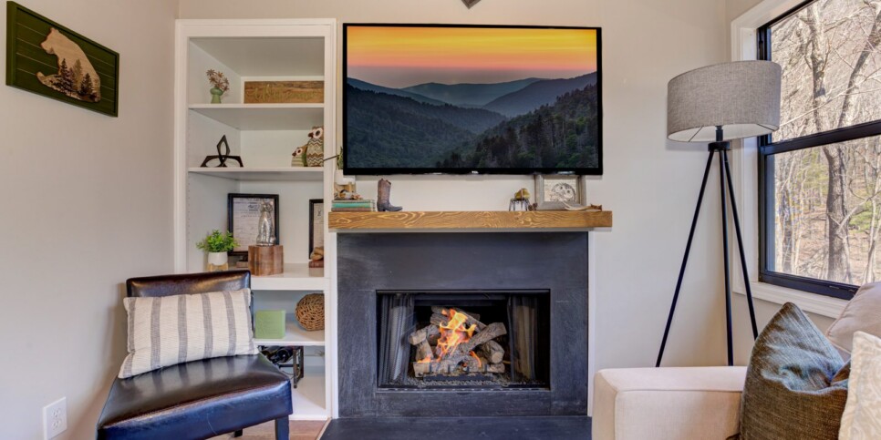 big canoe laughing fox living room