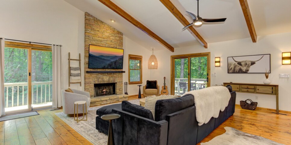 Big Canoe Modern Nomad Living Room