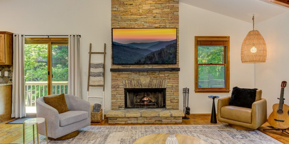 Big Canoe Modern Nomad Living Room