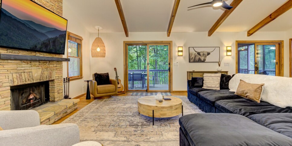 Big Canoe Modern Nomad Living Room