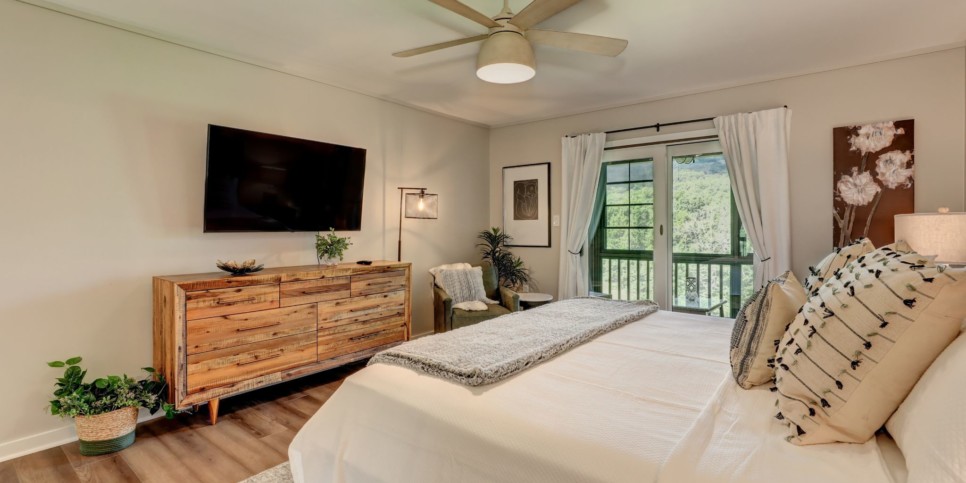 Big Canoe - Condo - Creek View Villa - Bedroom