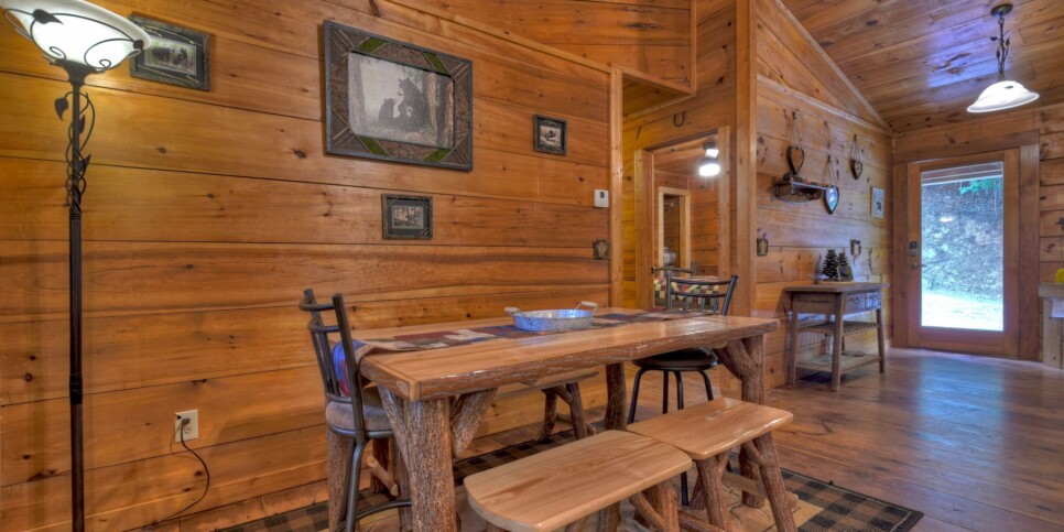 Blue Ridge Cabin - Mamas Bear Hideaway - Kitchen