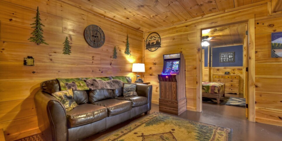 Blue Ridge Cabin - Mamas Bear Hideaway - Rec Room
