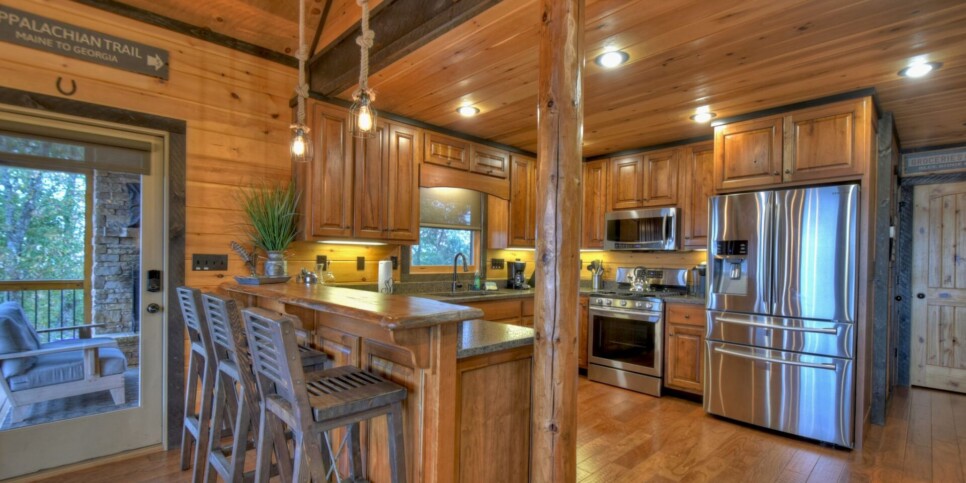 Blue Ridge Cabin - Skyfall - Kitchen