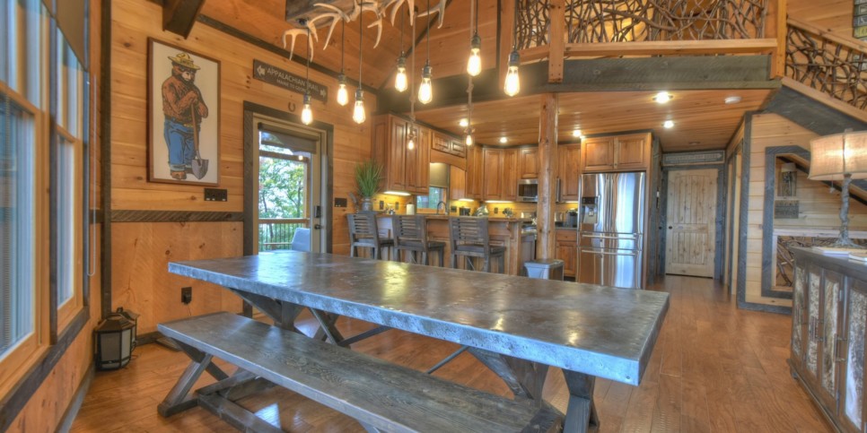 Blue Ridge Cabin - Skyfall - Kitchen