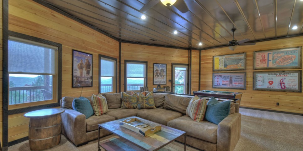 Blue Ridge Cabin - Skyfall - Rec Room