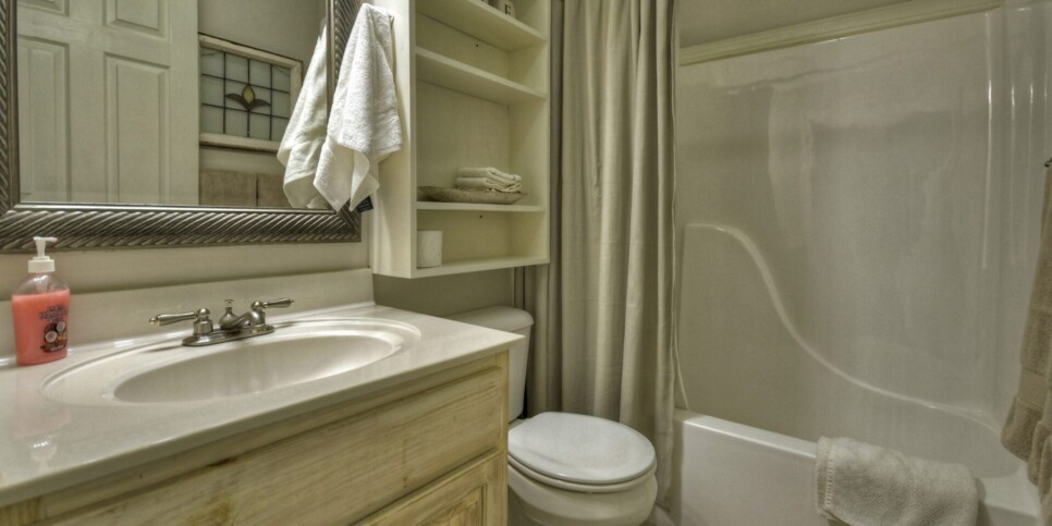Blue Ridge Cabin - Southern Living Cottage - Bathroom