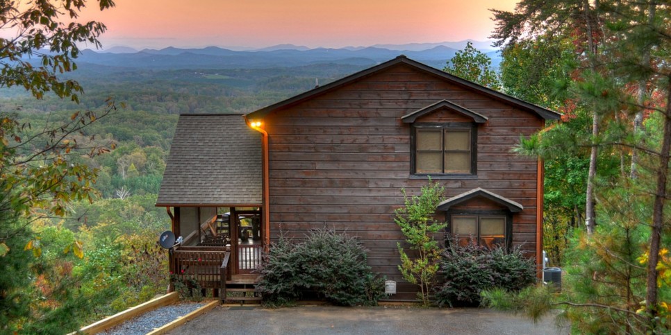 Blue Ridge Cabin - The View - Exterior