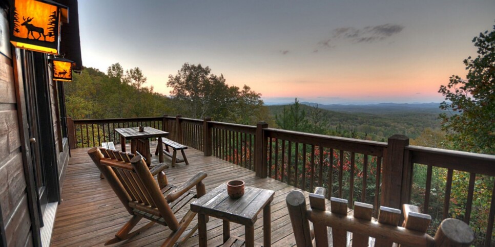 Blue Ridge Cabin - The View - Exterior