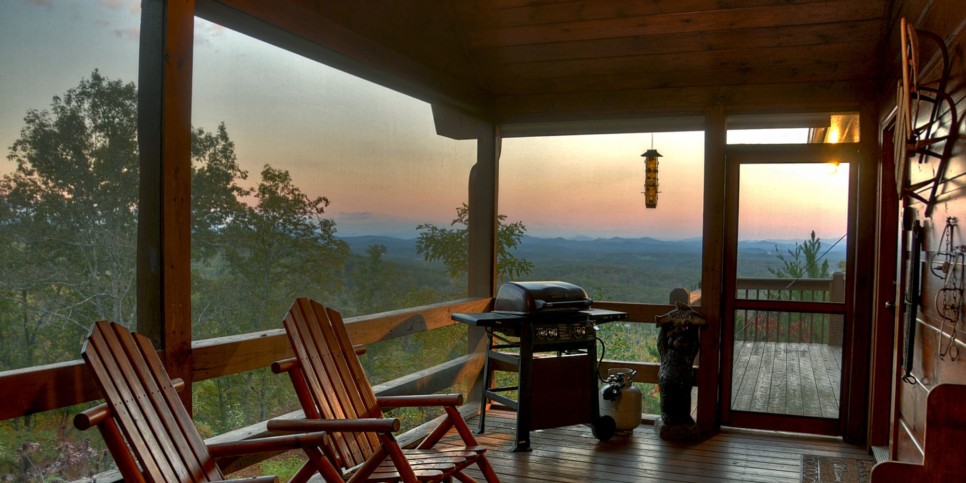 Blue Ridge Cabin - The View - Exterior