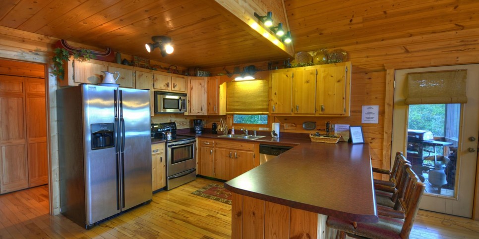 Blue Ridge Cabin - The View - Kitchen