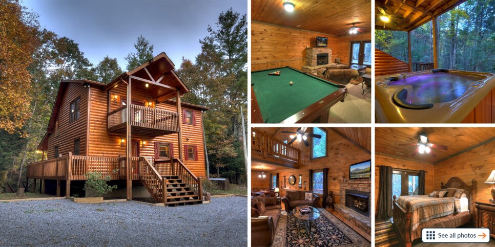 Blue Ridge Cabin - Castle Creek - Collage