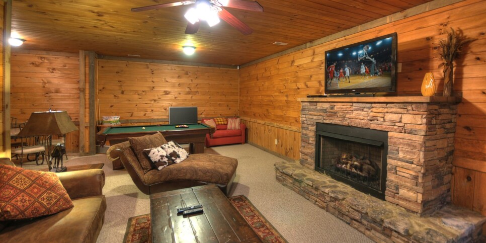 Blue Ridge Cabin - Castle Creek - Rec Room