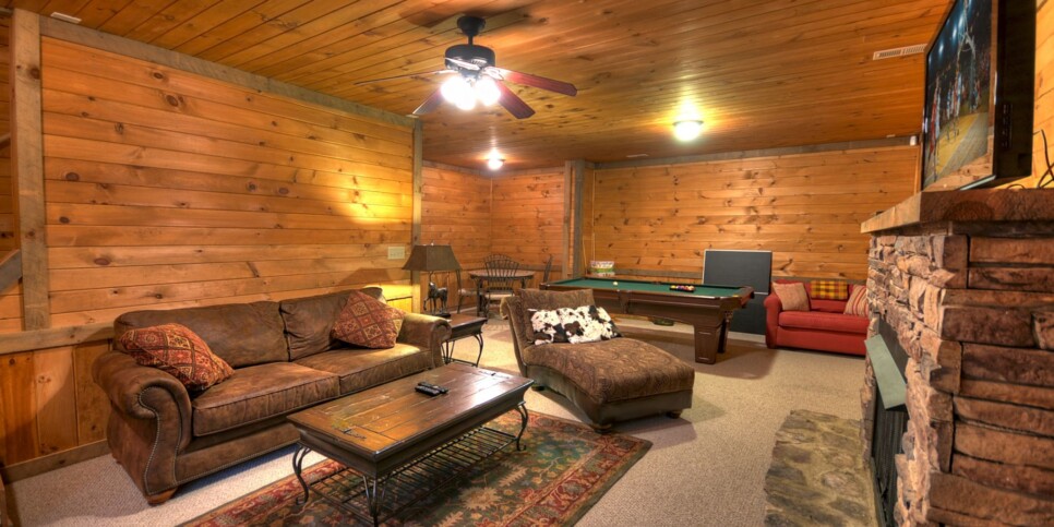 Blue Ridge Cabin - Castle Creek - Rec Room