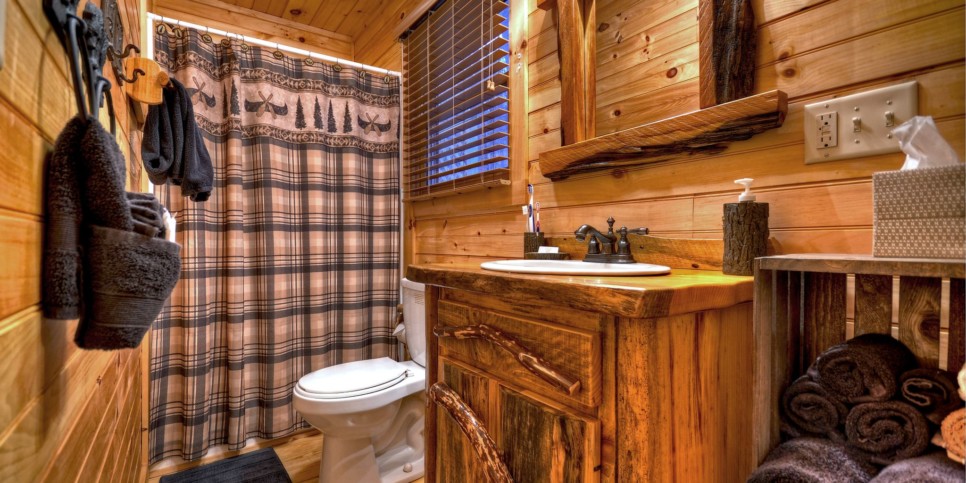 Morganton Cabin - Cardinal's Crossing - Bathroom