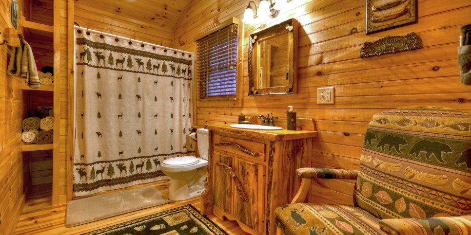 Morganton Cabin - Cardinal's Crossing - Bathroom