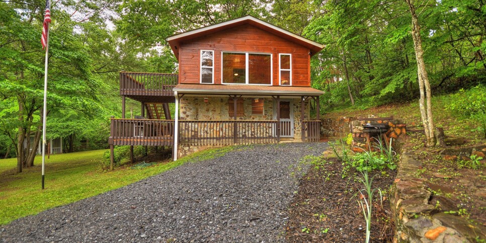 Morganton Cabin - Knotty Creek Retreat - Exterior