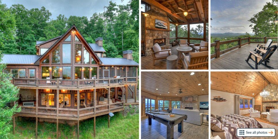 Morganton Cabin - Honey Hill - Collage
