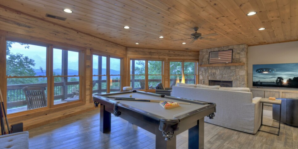 Morganton Cabin - Honey Hill - Rec Room