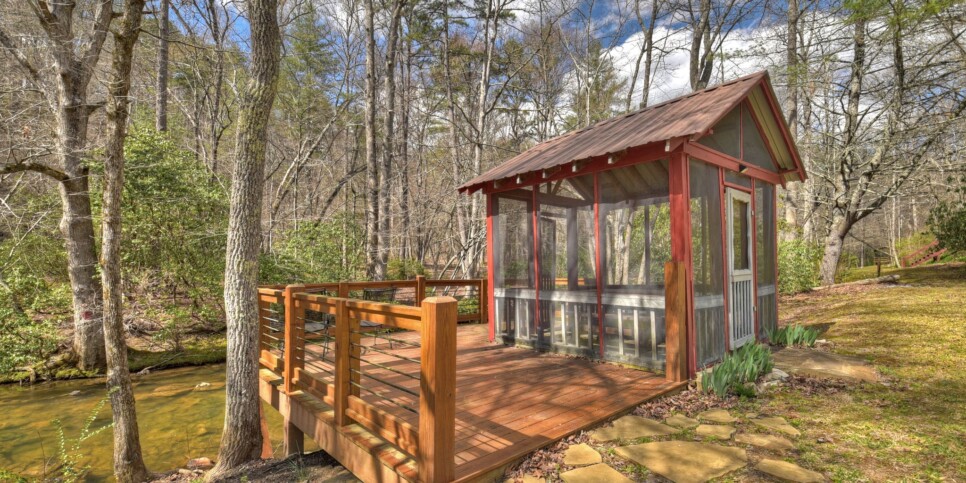 Morganton Cabin - Rental - Knotty Creek Retreat - Exterior
