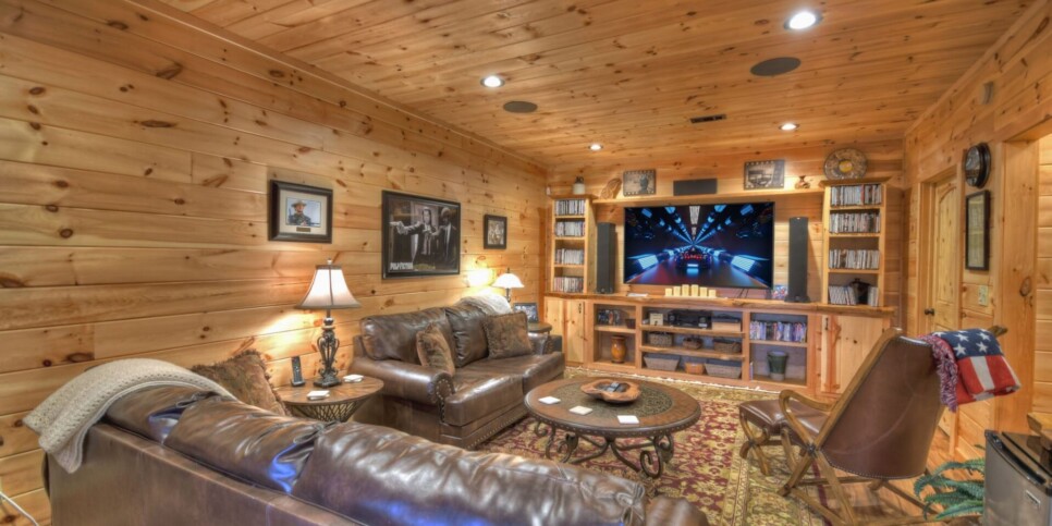 Blue Ridge Cabin - Pursuit of Happiness - Living Room