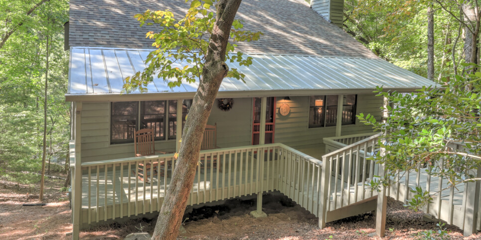 Big Canoe Reel Bliss Cabin Exterior