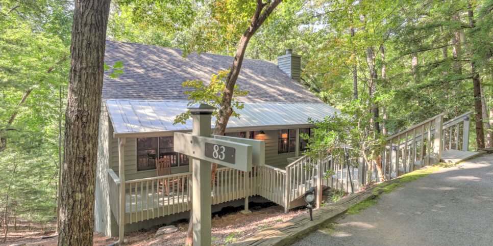 Big Canoe Reel Bliss Cabin Exterior