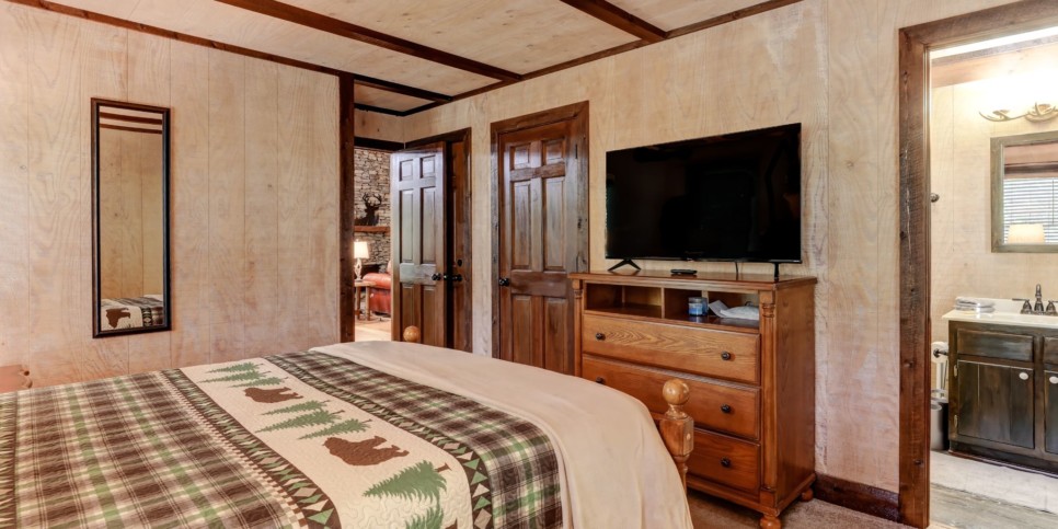 Big Canoe - Reel Bliss Cabin - Bedroom