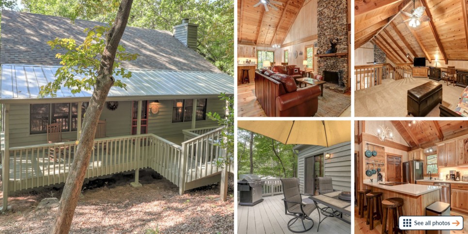 Reel Bliss Cabin - Collage