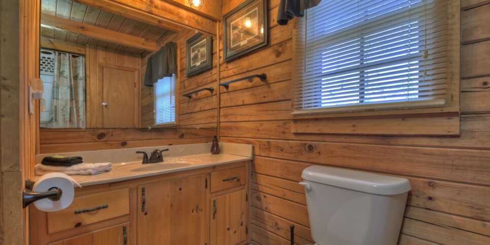 Ellijay - Cozy Creek Cabin - Bathroom