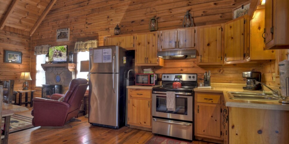 Ellijay - Cozy Creek Cabin - Kitchen