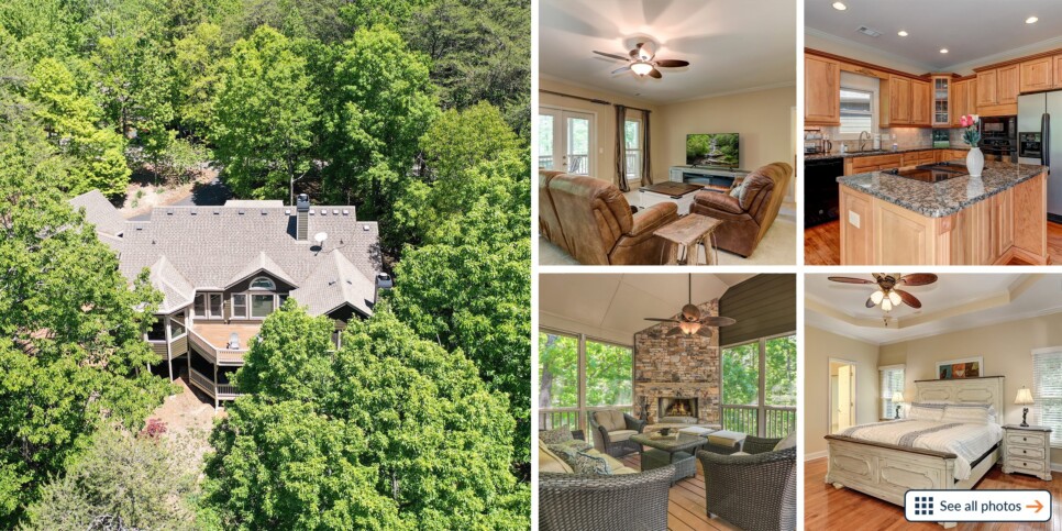 Big Canoe Cabin - The Wolf Den - Collage