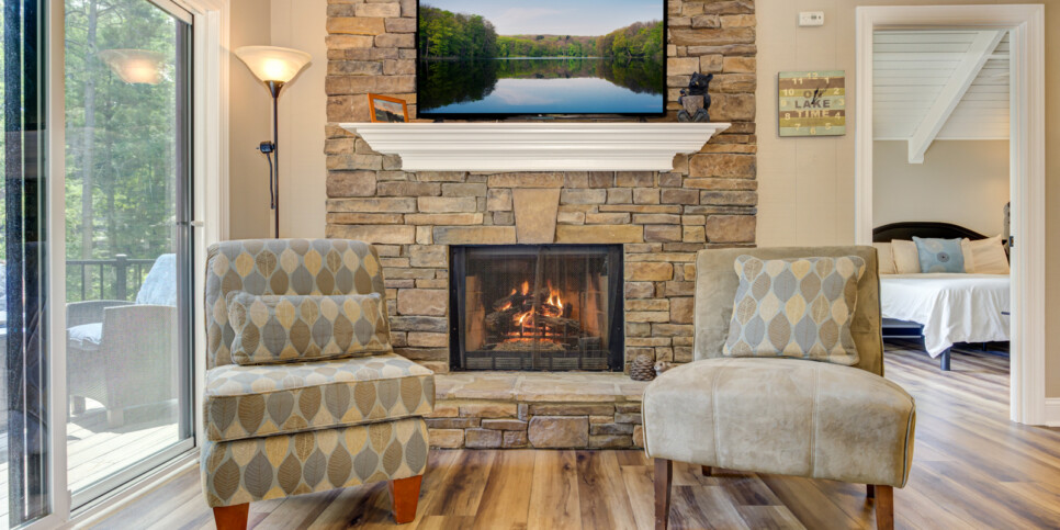 Big Canoe Villa On 9 Living Room