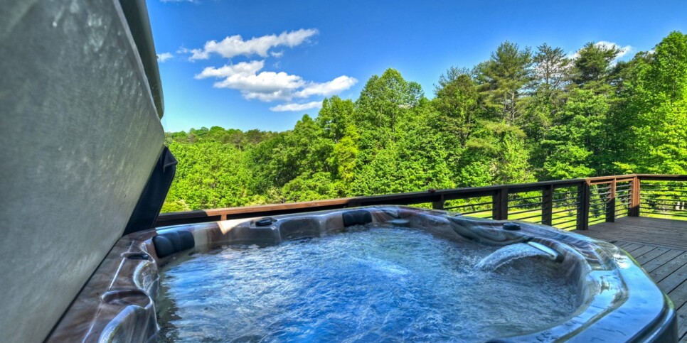 blue ridge carters cozy cabin exterior