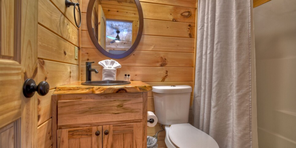 Blue Ridge - Cabin Rental - Carters Cozy Cabin - Bathroom