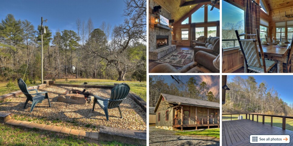 Blue Ridge - Cabin Rental - Carters Cozy Cabin - Collage
