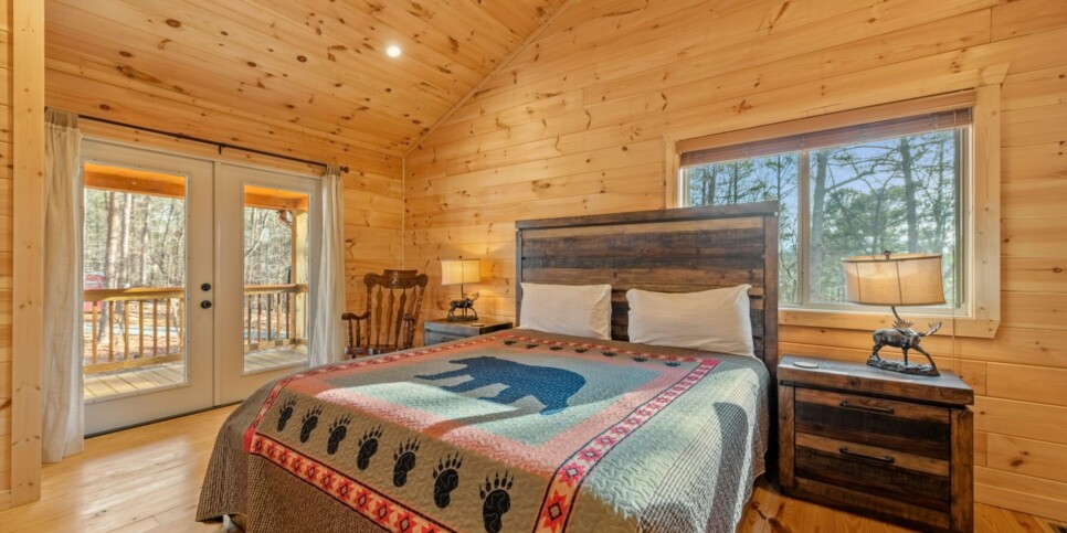 Ellijay - Bucks Bear Lodge - Bedroom