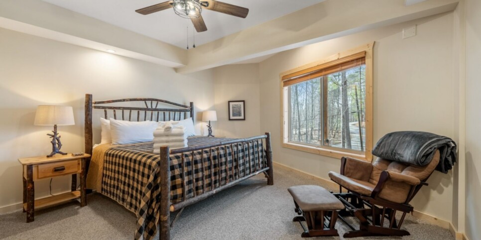 Ellijay - Bucks Bear Lodge - Bedroom
